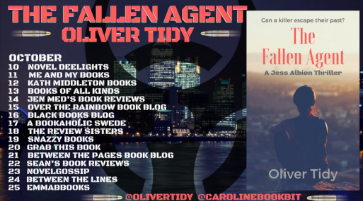 The Fallen Agent - Oliver Tidy - Blog Tour Poster 2.0 (4)